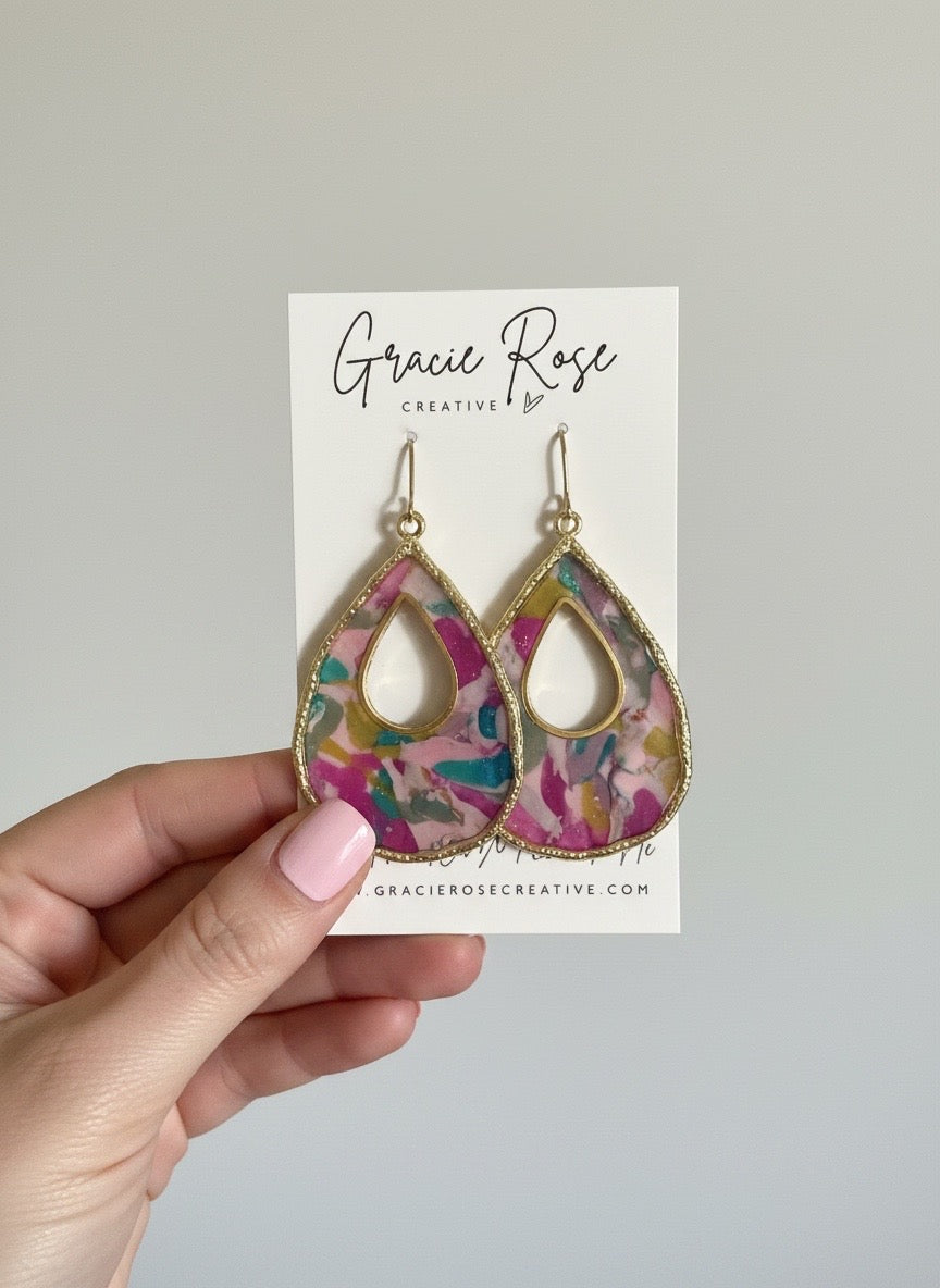 Confetti Luxe Teardrops