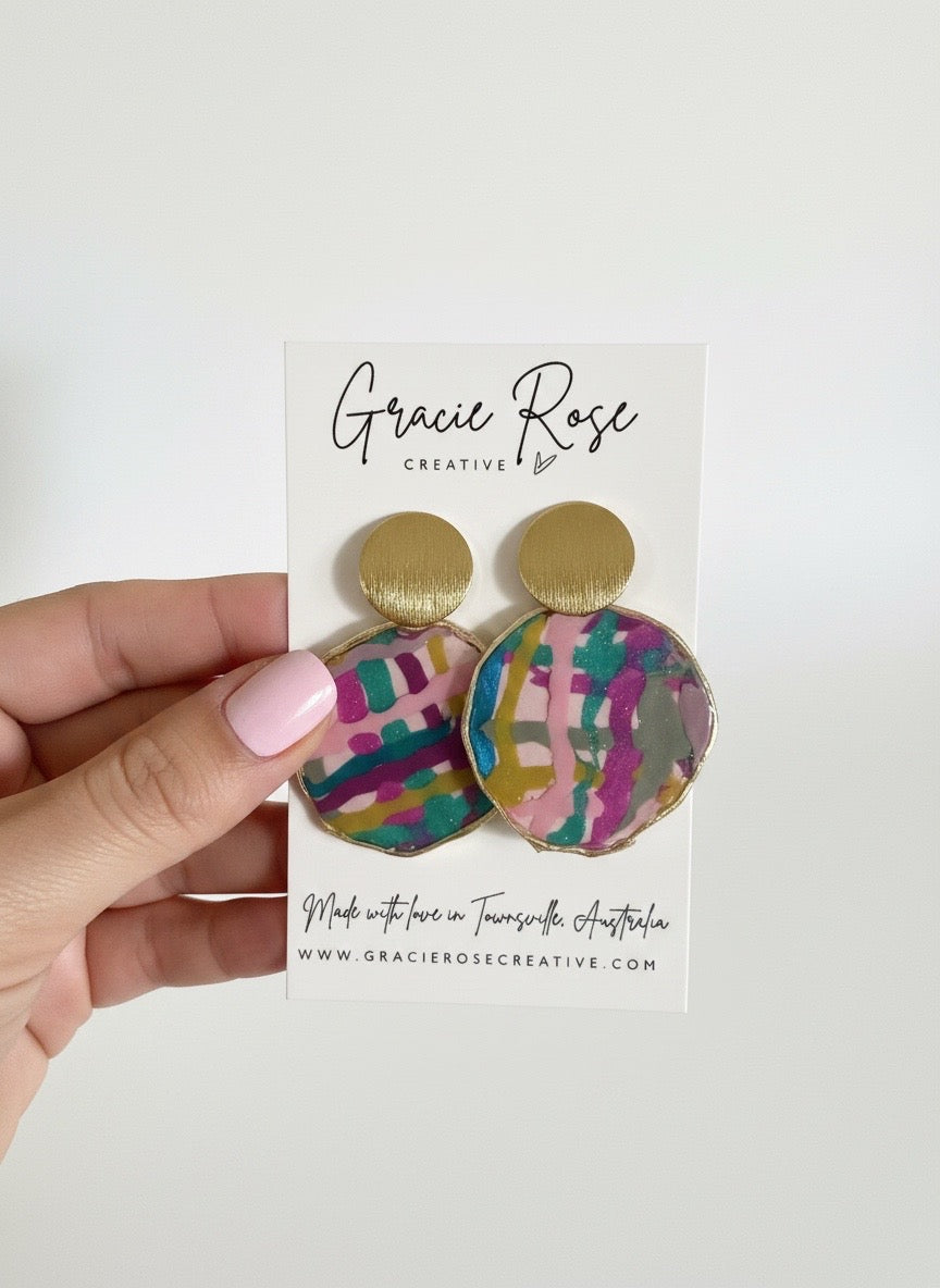 Carnival Confetti Statement Drops