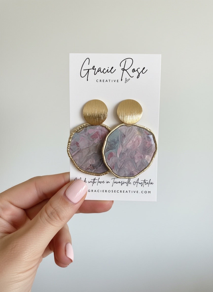 The Lavender Marble Disc