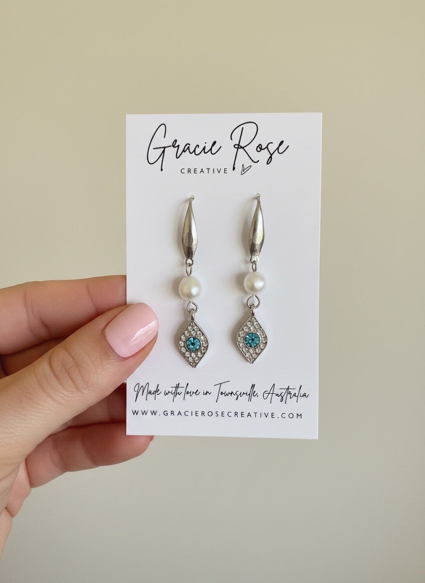 Isla Crystal Pearl Drops
