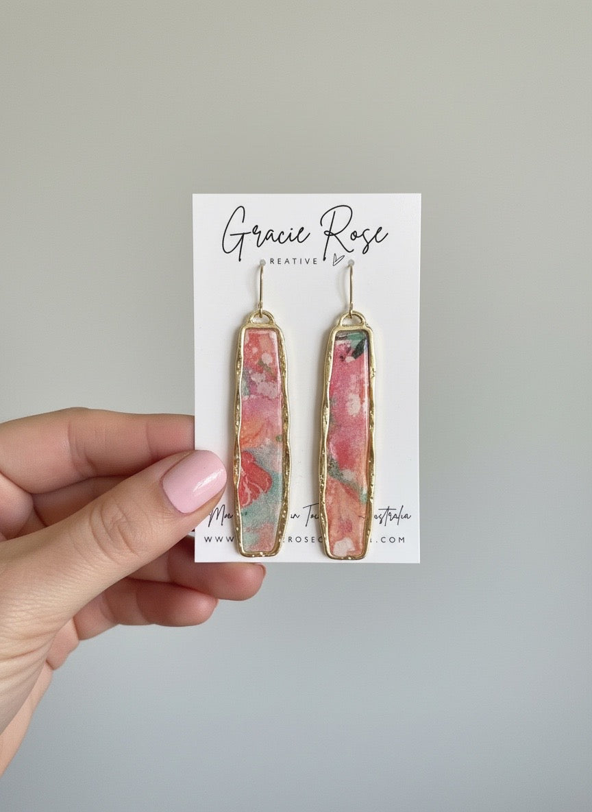Floral Shimmer Bar Drops