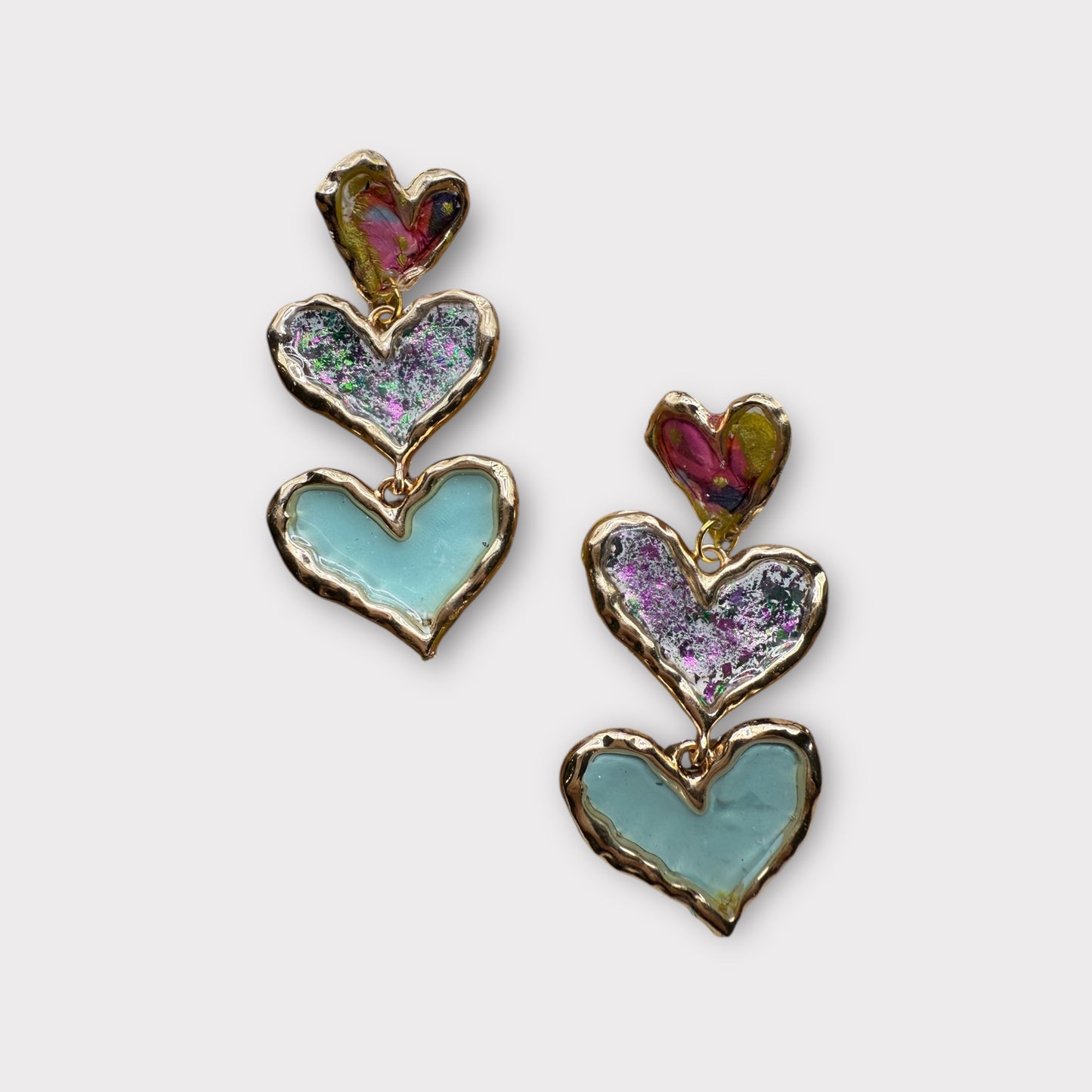 Cross Your Heart (floral sage)