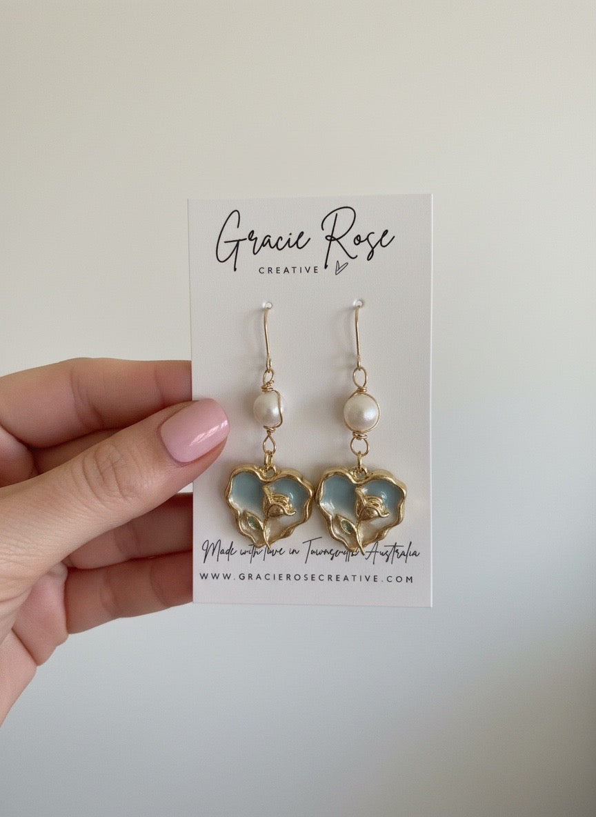 Flower Pearl Drops