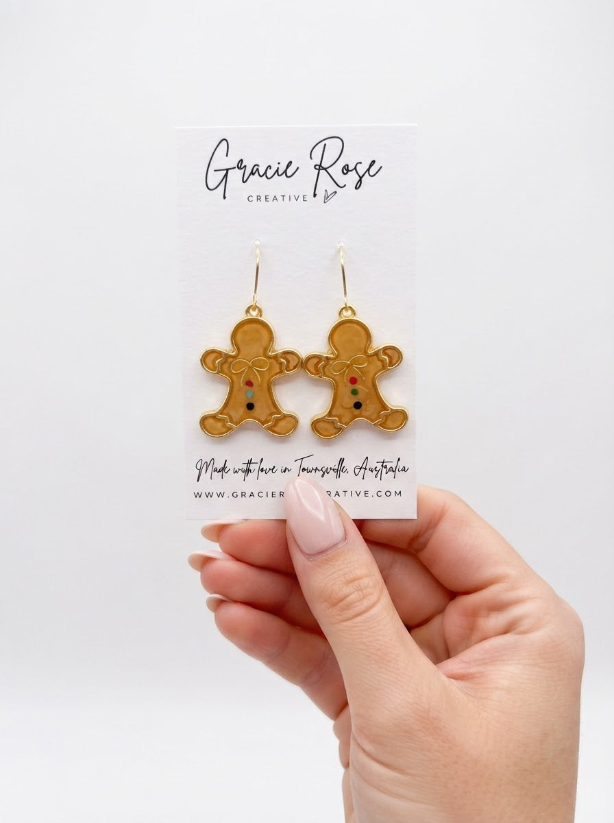 Gingerbread Sweetheart Drops