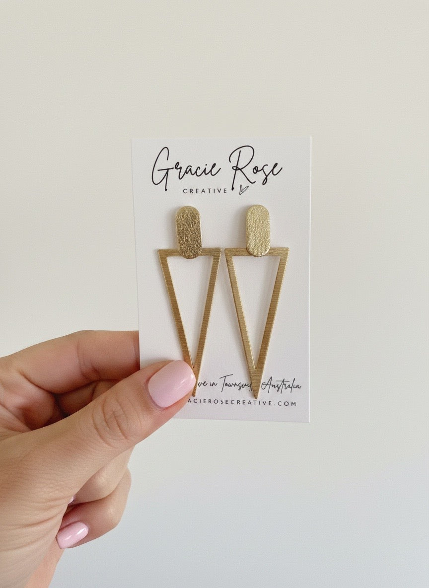 Liora Luxe Triangle Drops