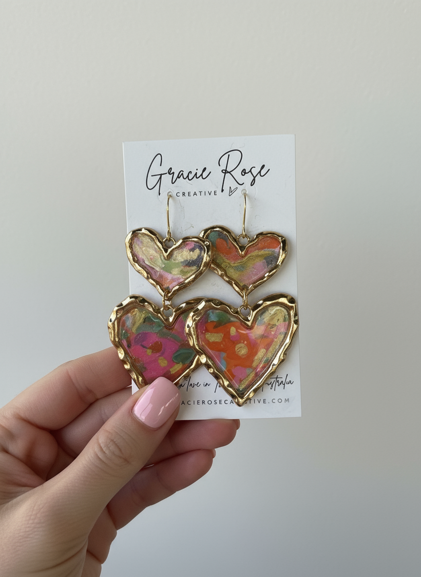 Cross Your Heart (floral)