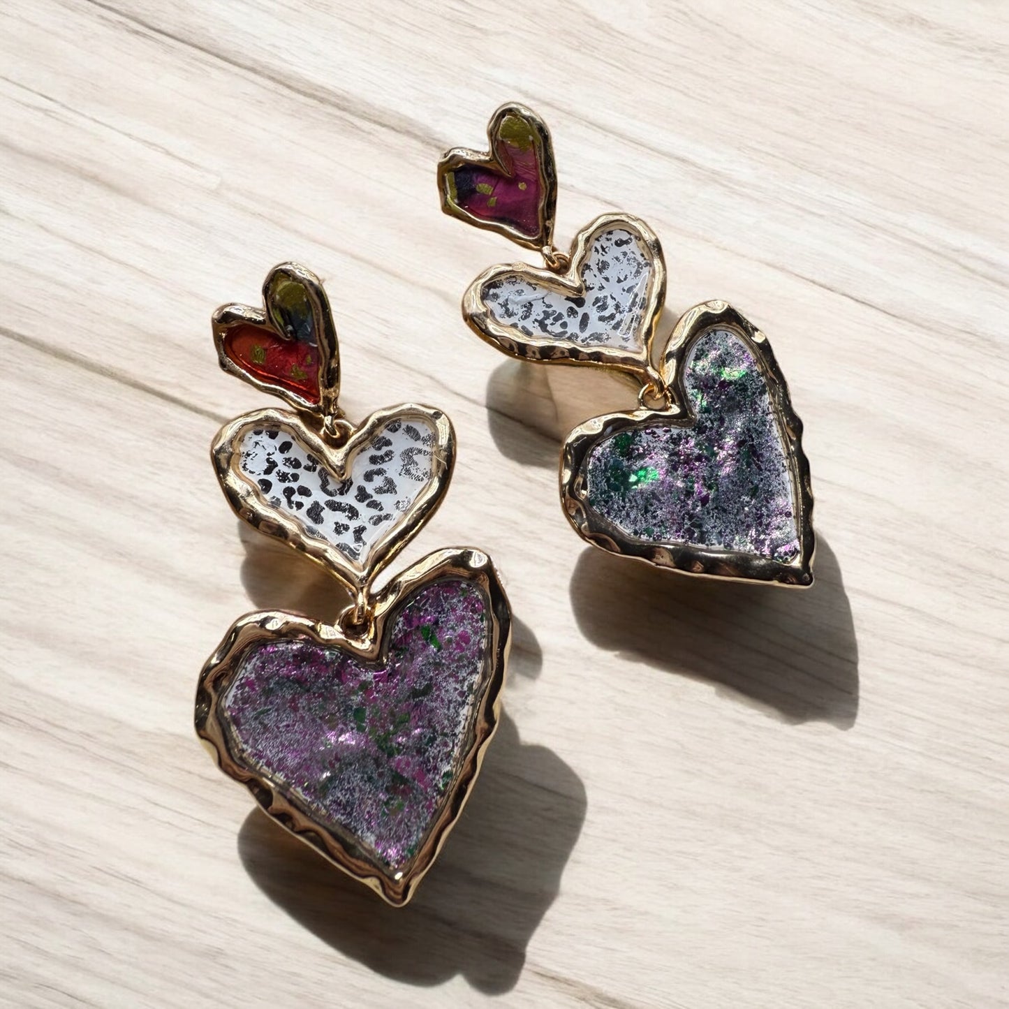 Cross Your Heart (leopard sparkle)
