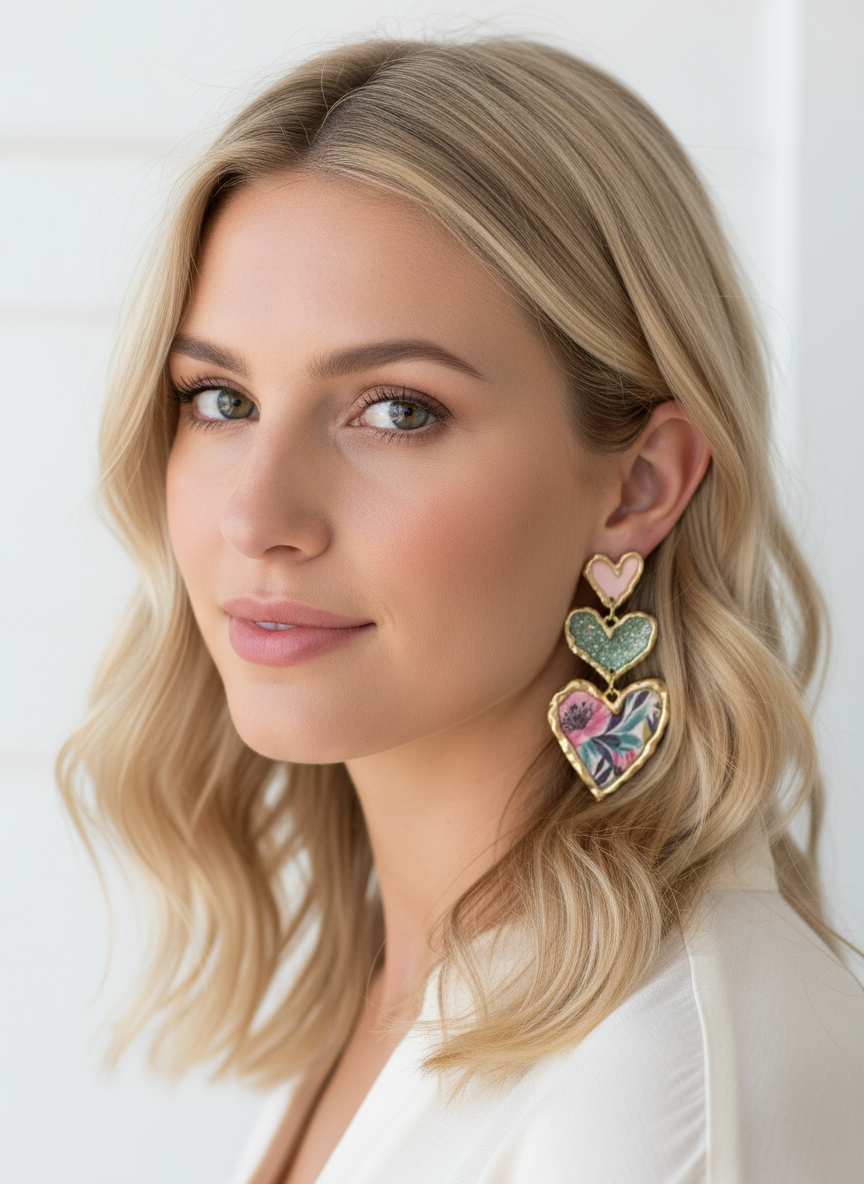 Cross Your Heart (floral fun)