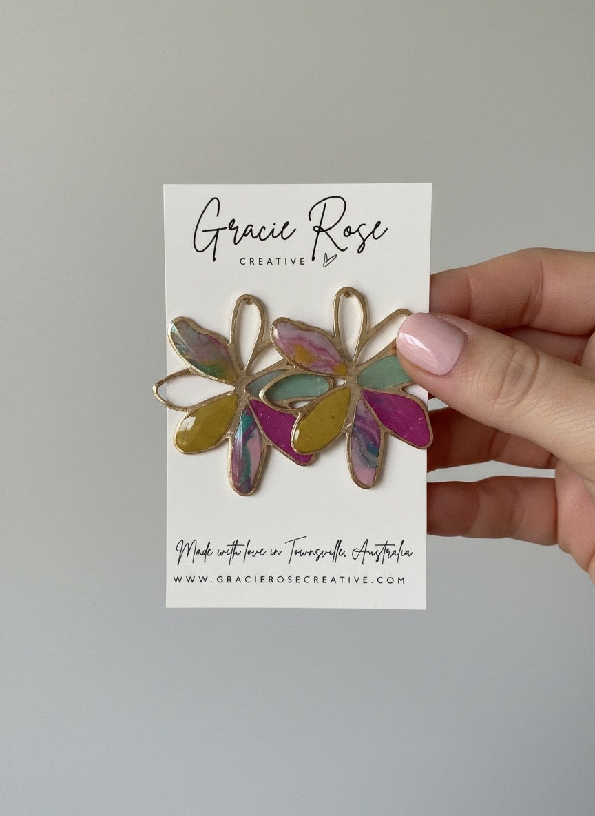 Bloom & Brilliance Statement Studs