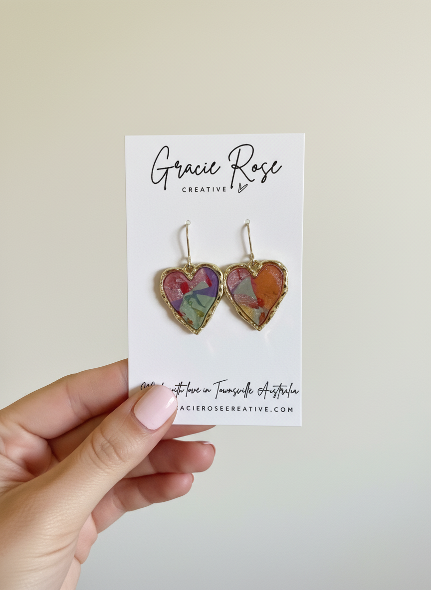 The Confetti Mini Heart Drops
