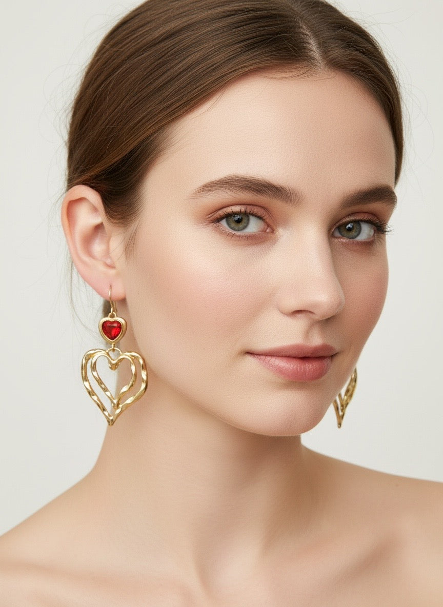 Willow Ruby Heart Drops