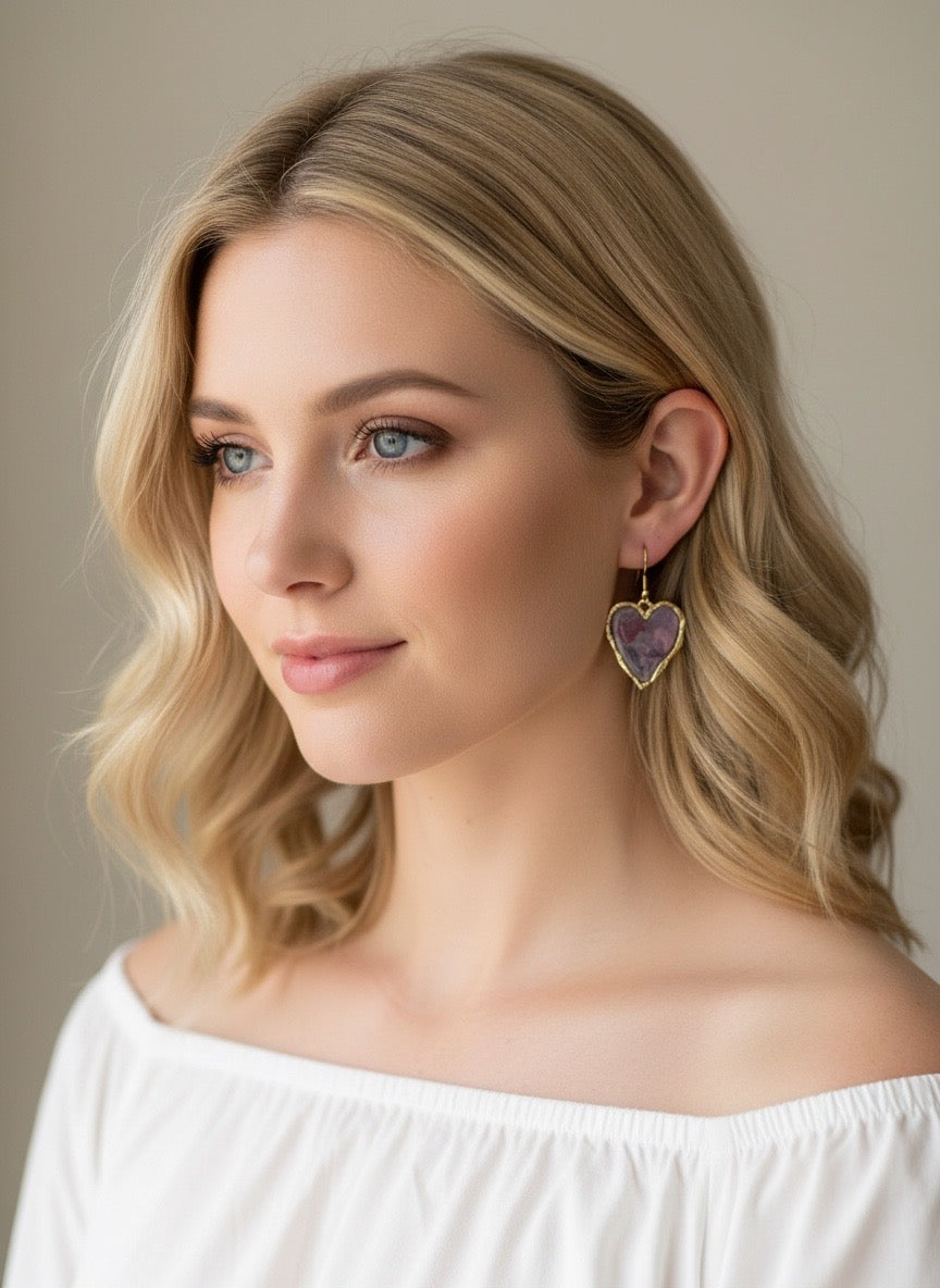 Lavender Swirl Sweetheart Drops