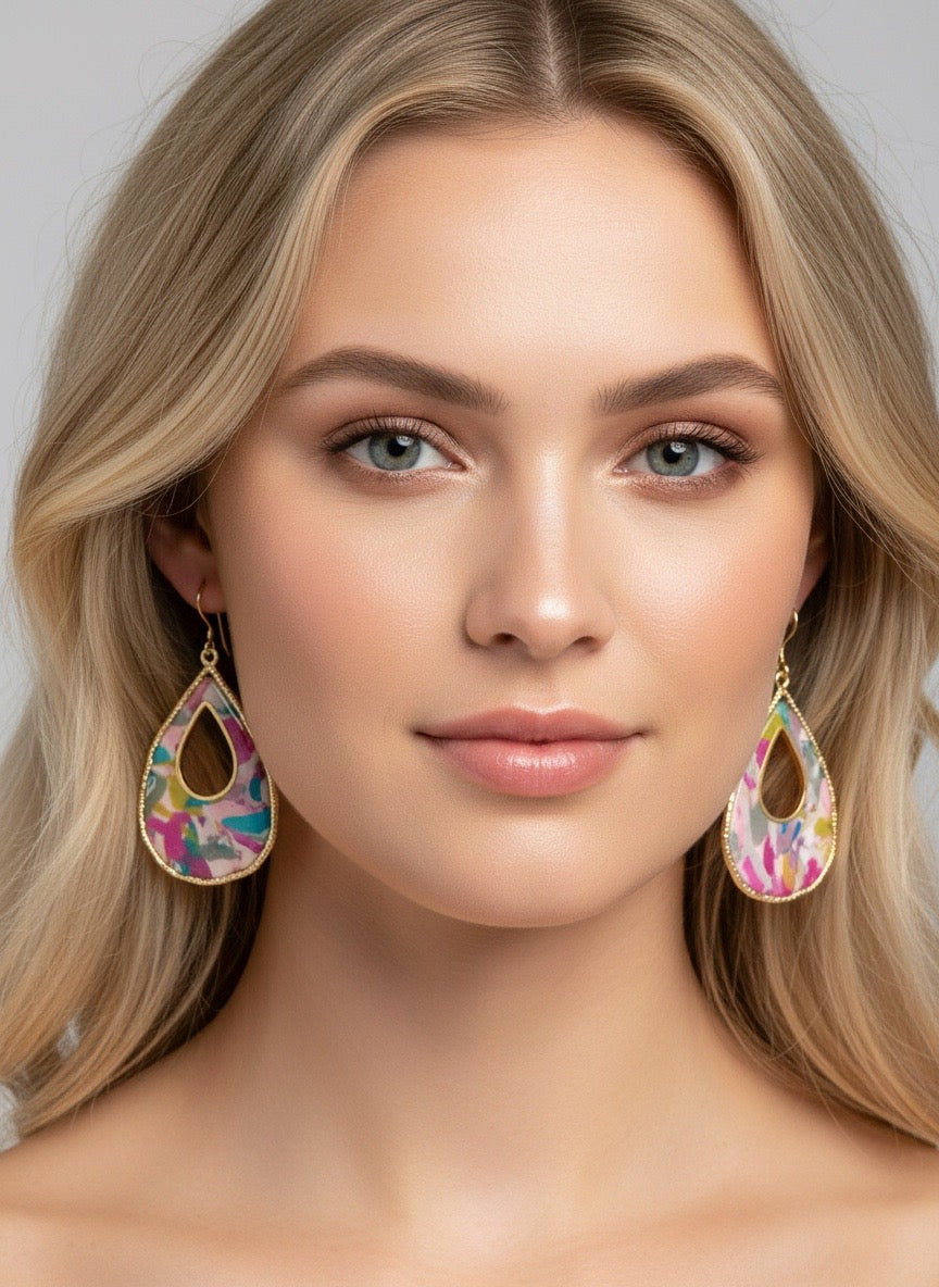 Confetti Luxe Teardrops