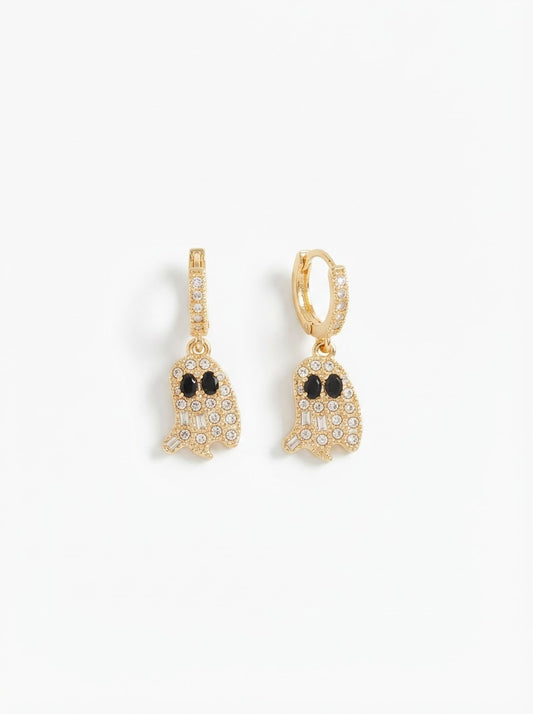 Ghostly Luxe Crystal Huggies