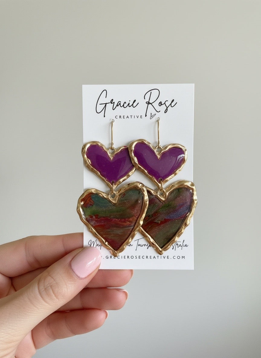 The Purple Heart Drops