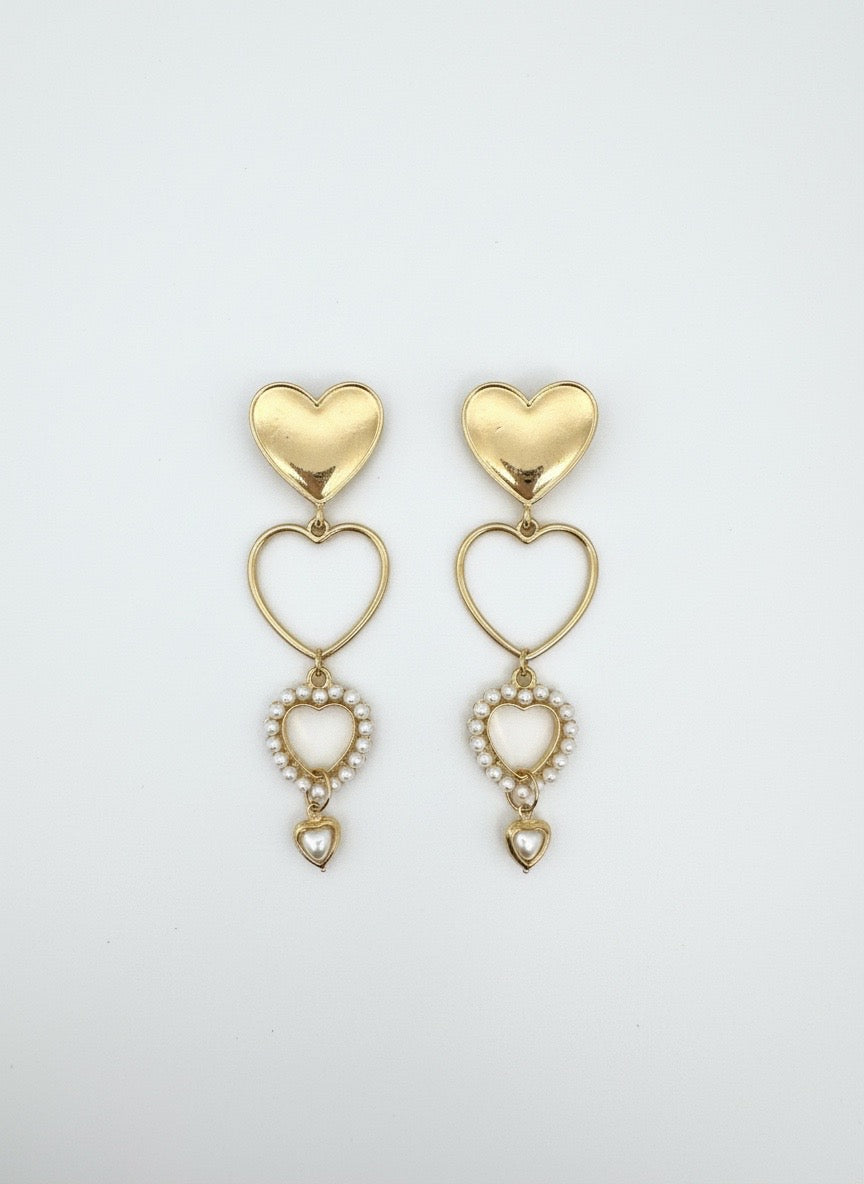 Heartline Pearl Drops