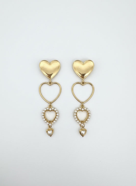 Heartline Pearl Drops