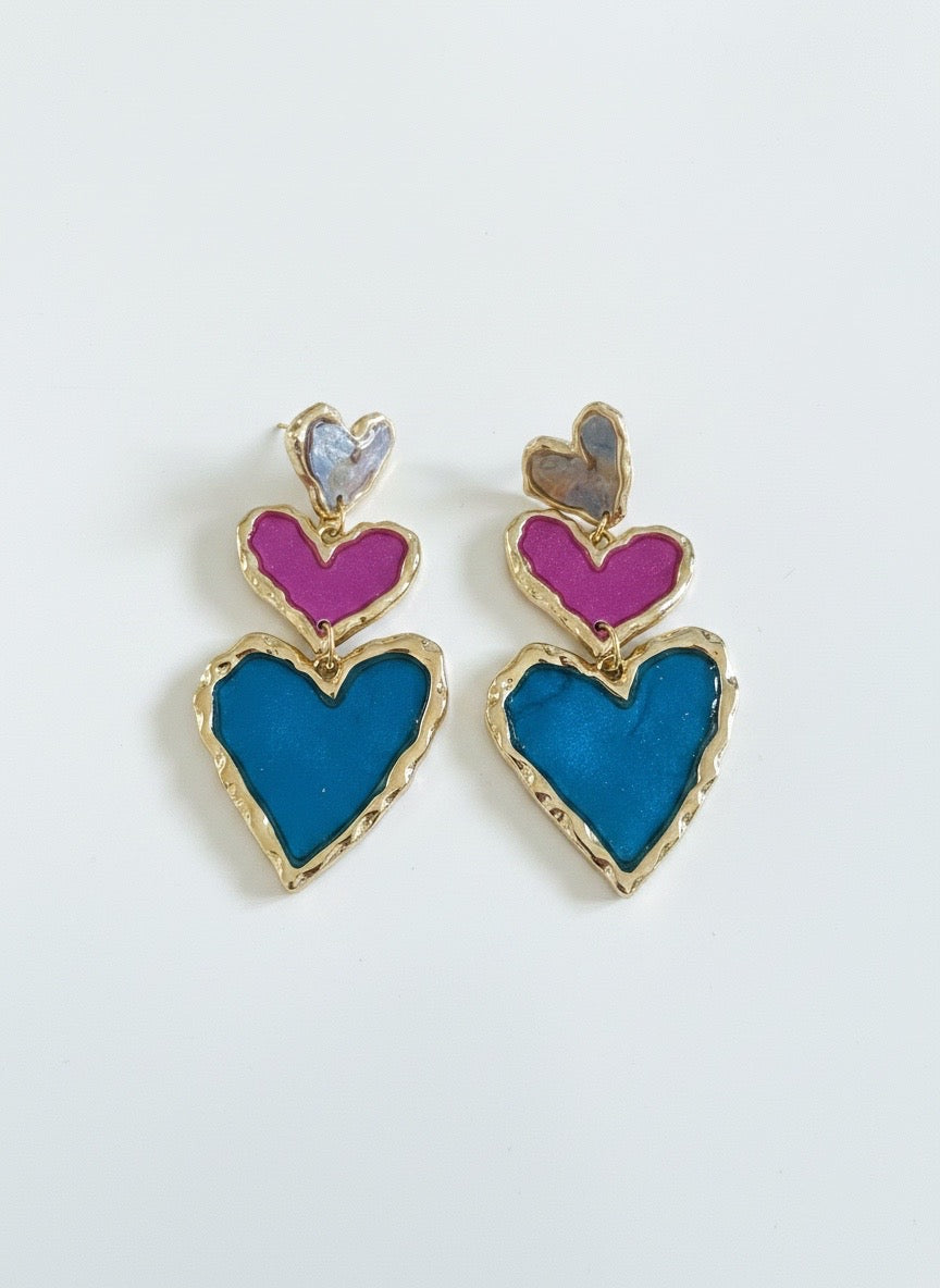 Sapphire Sweetheart Drops