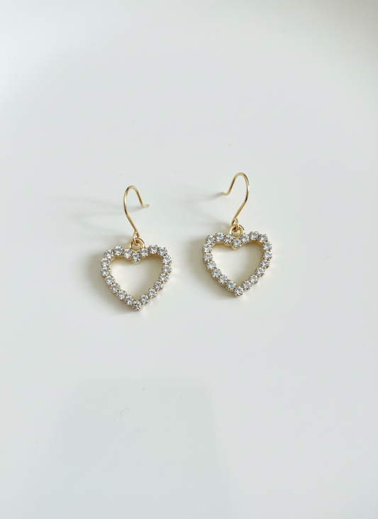 Golden Heart Halo Drops