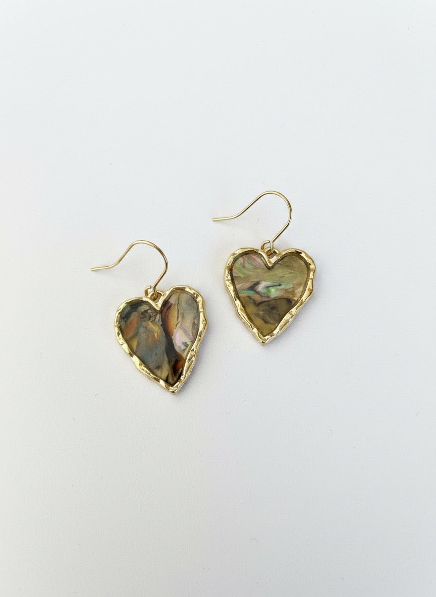 The Marbled Heart Drops
