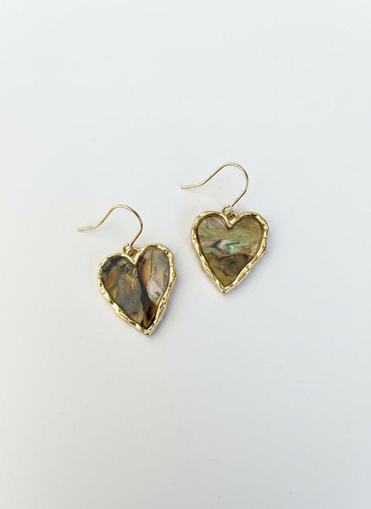 The Marbled Heart Drops