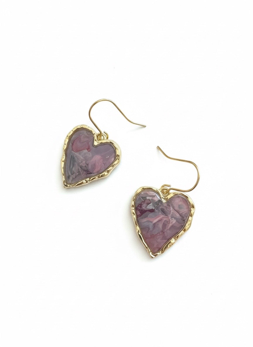 Lavender Swirl Sweetheart Drops