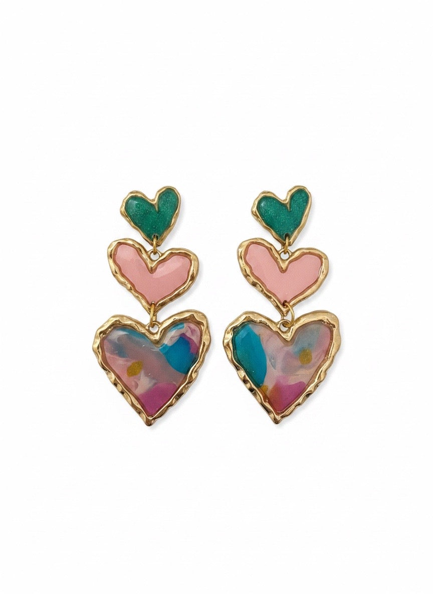 Candy Heart Mosaic Drops