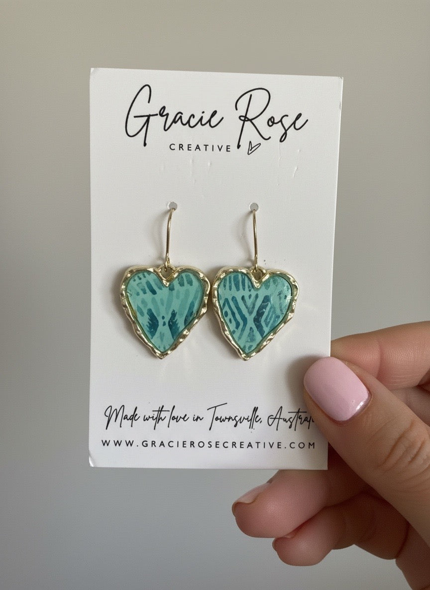 Aqua Wave Heart Drops