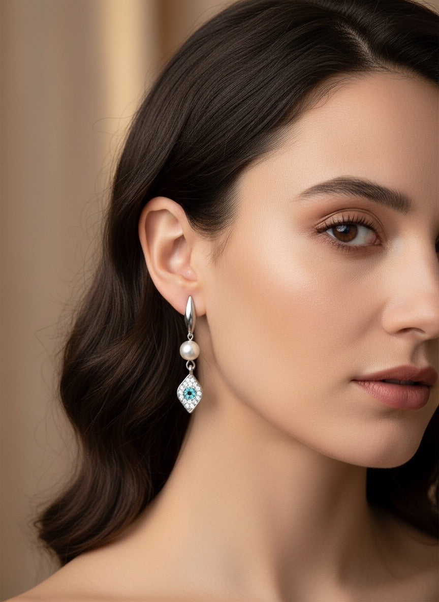 Isla Crystal Pearl Drops