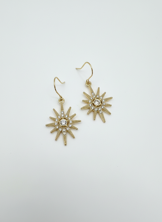 Golden Radiance Starburst Drops