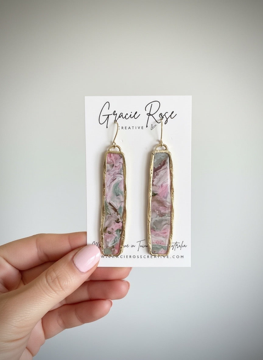 Lavender Marble Bar Drops