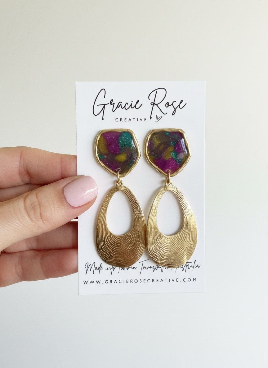 Gilded Confetti Drops