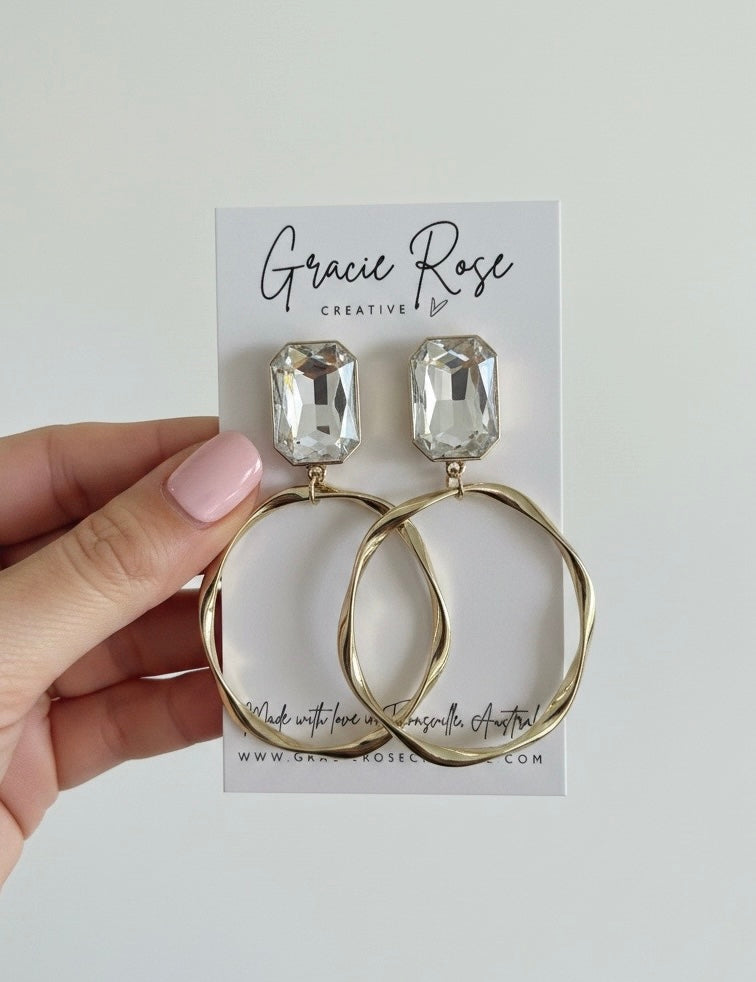 Crystal Halo Drops