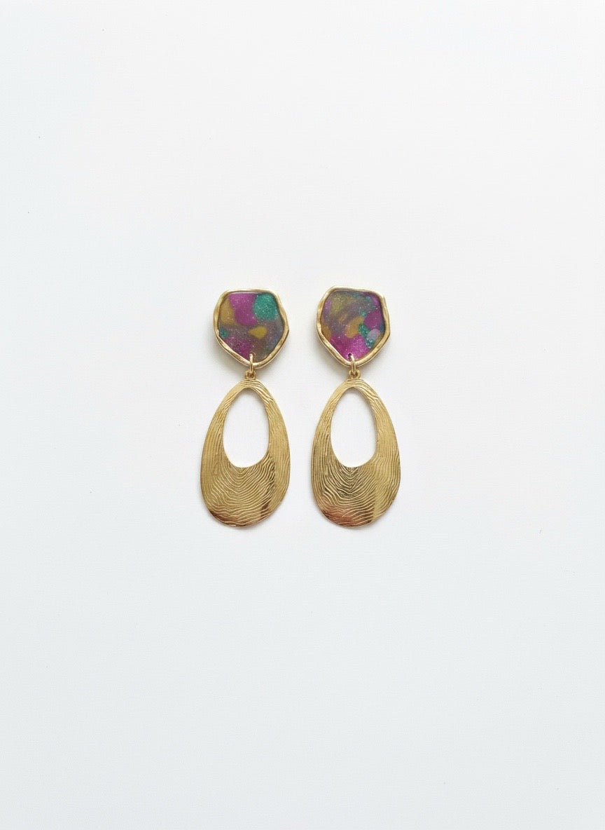 Gilded Confetti Drops