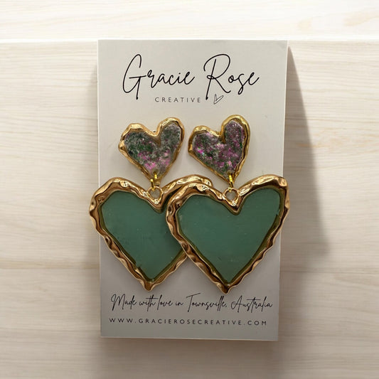 Cross Your Heart (petite sparkle)