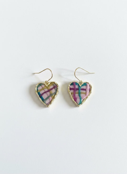 Sweetheart Plaid Drops