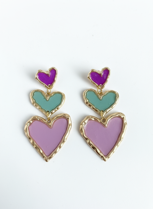 Cross Your Heart (tri colour)