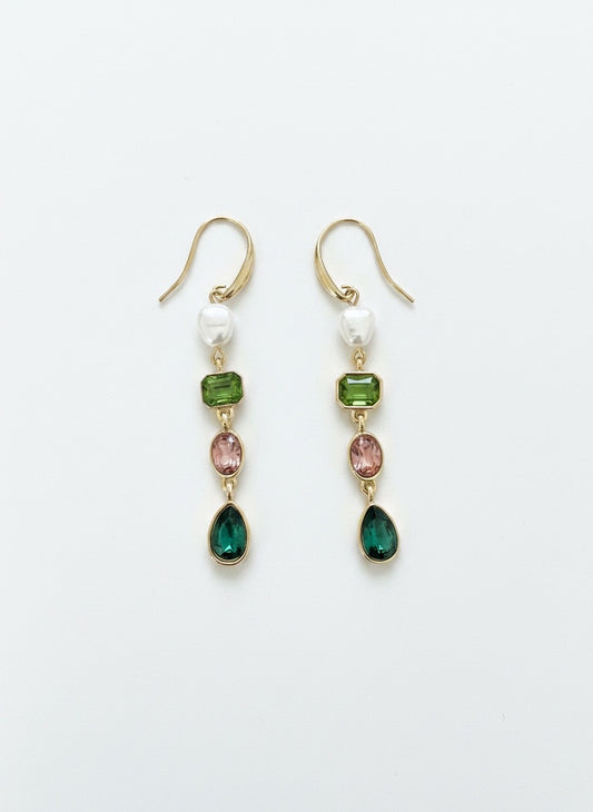 Emerald Blush Jewel Drops