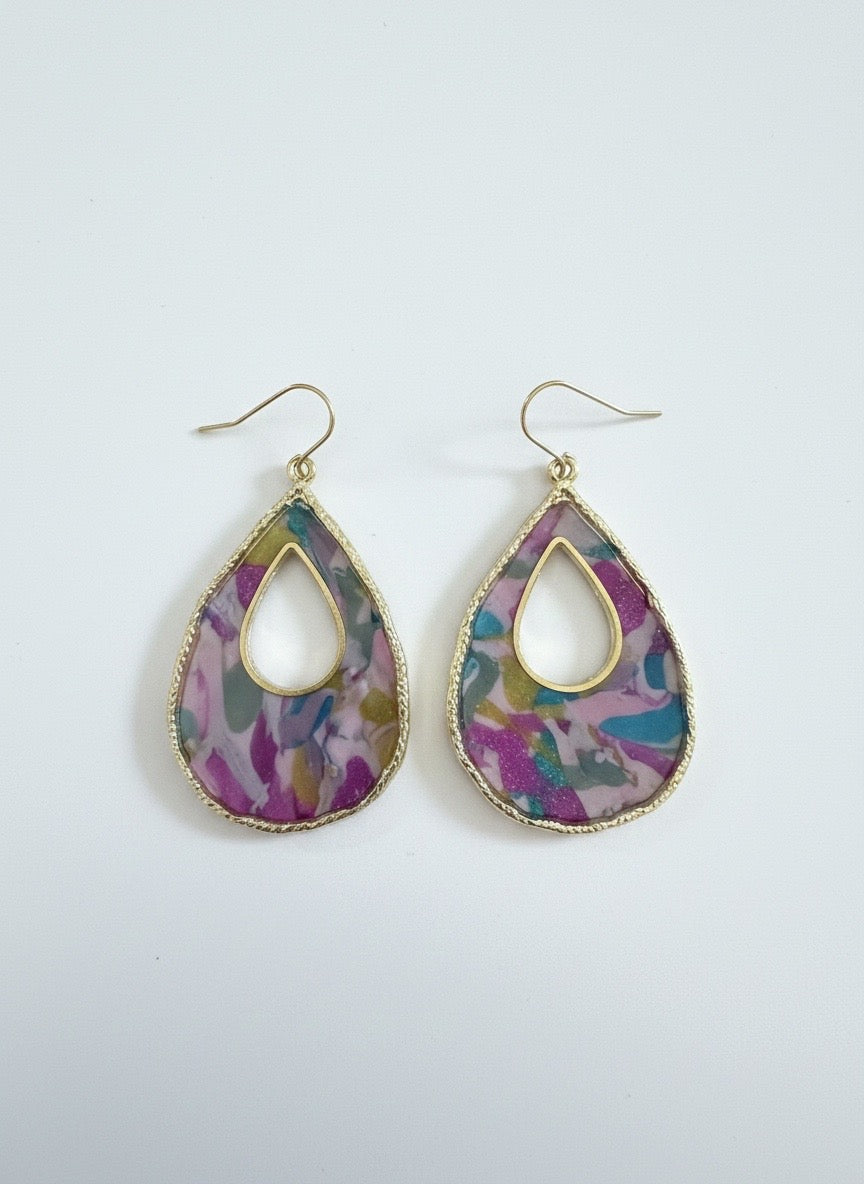 Confetti Luxe Teardrops
