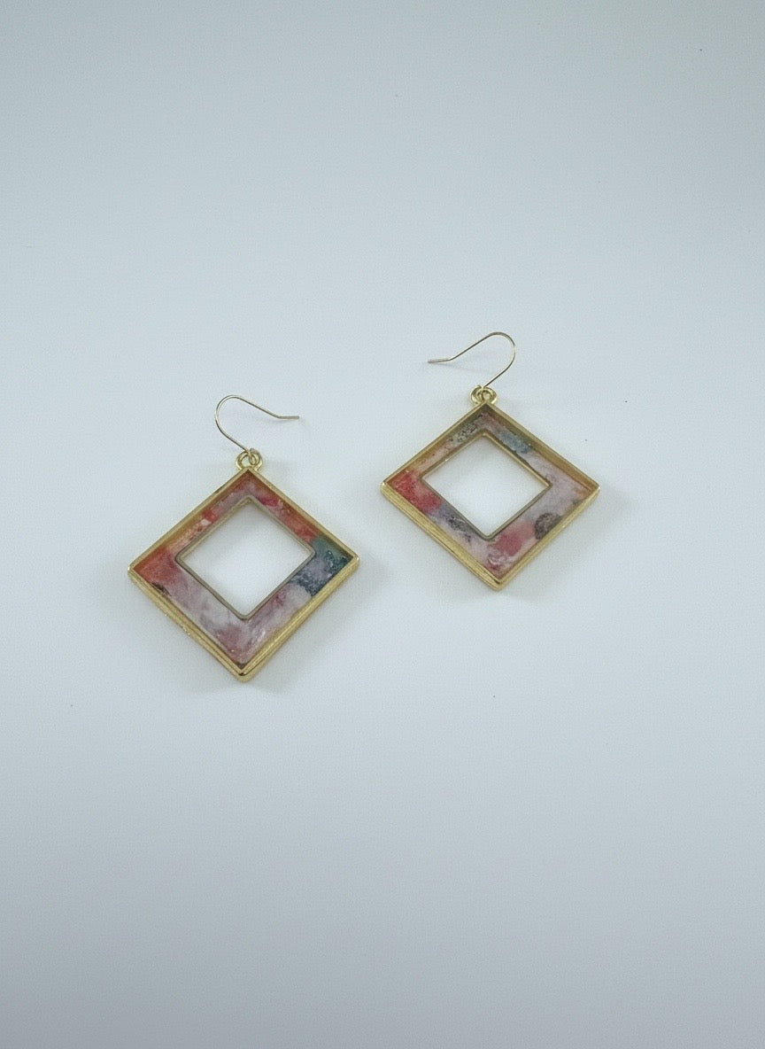 The Marbled Prism Hoops