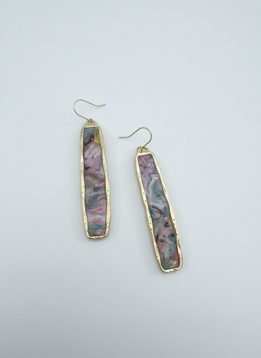 Lavender Marble Bar Drops