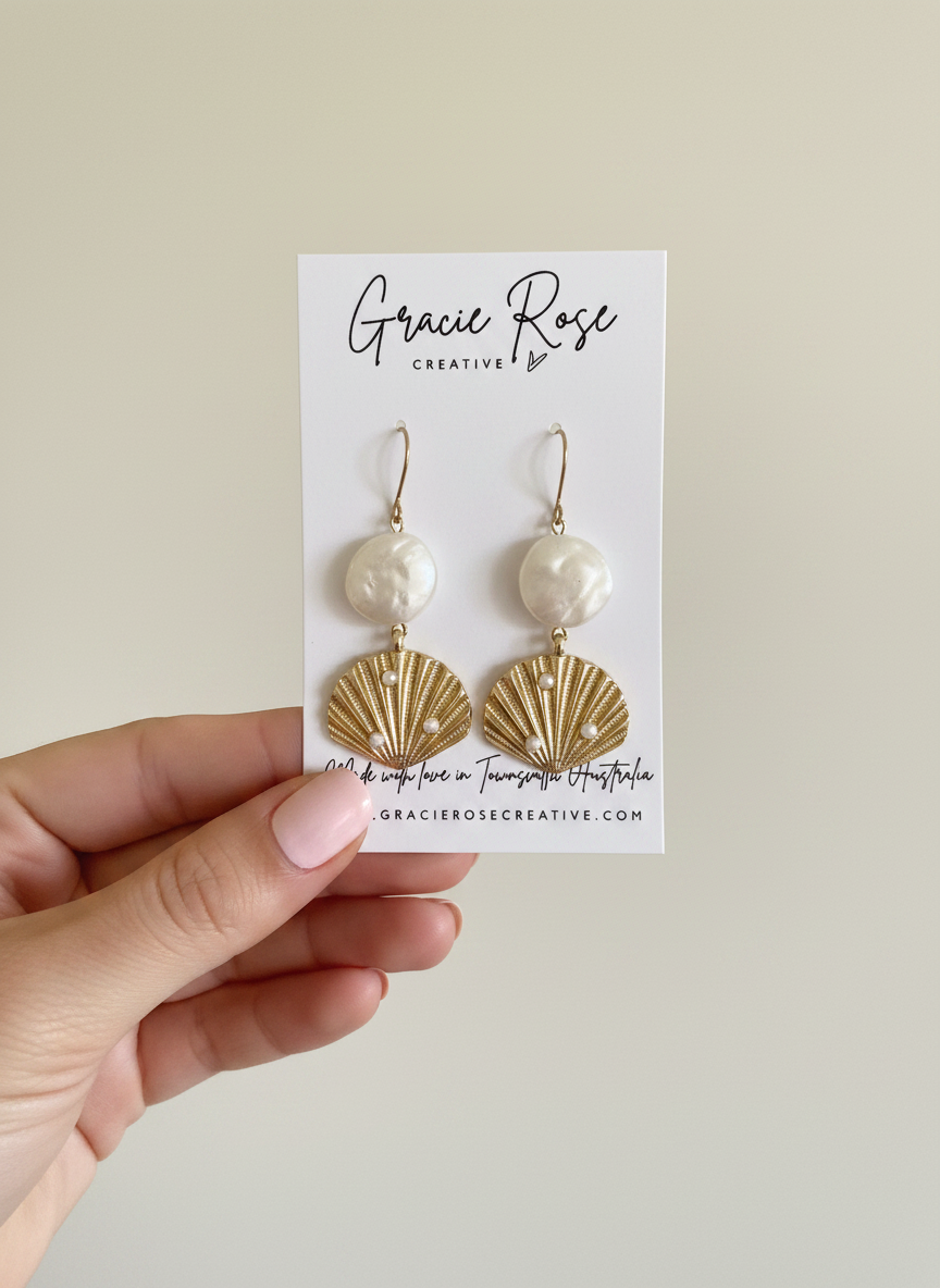 Golden Tide Pearl Drops