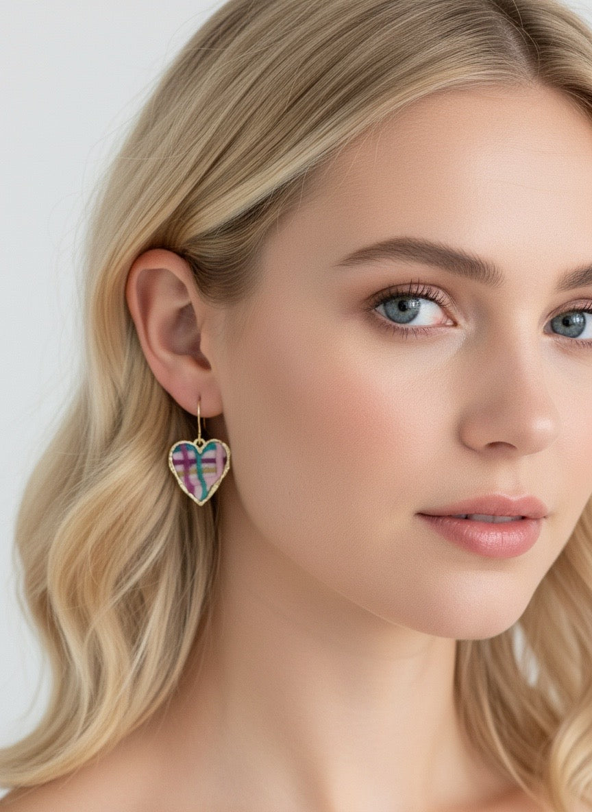 Sweetheart Plaid Drops