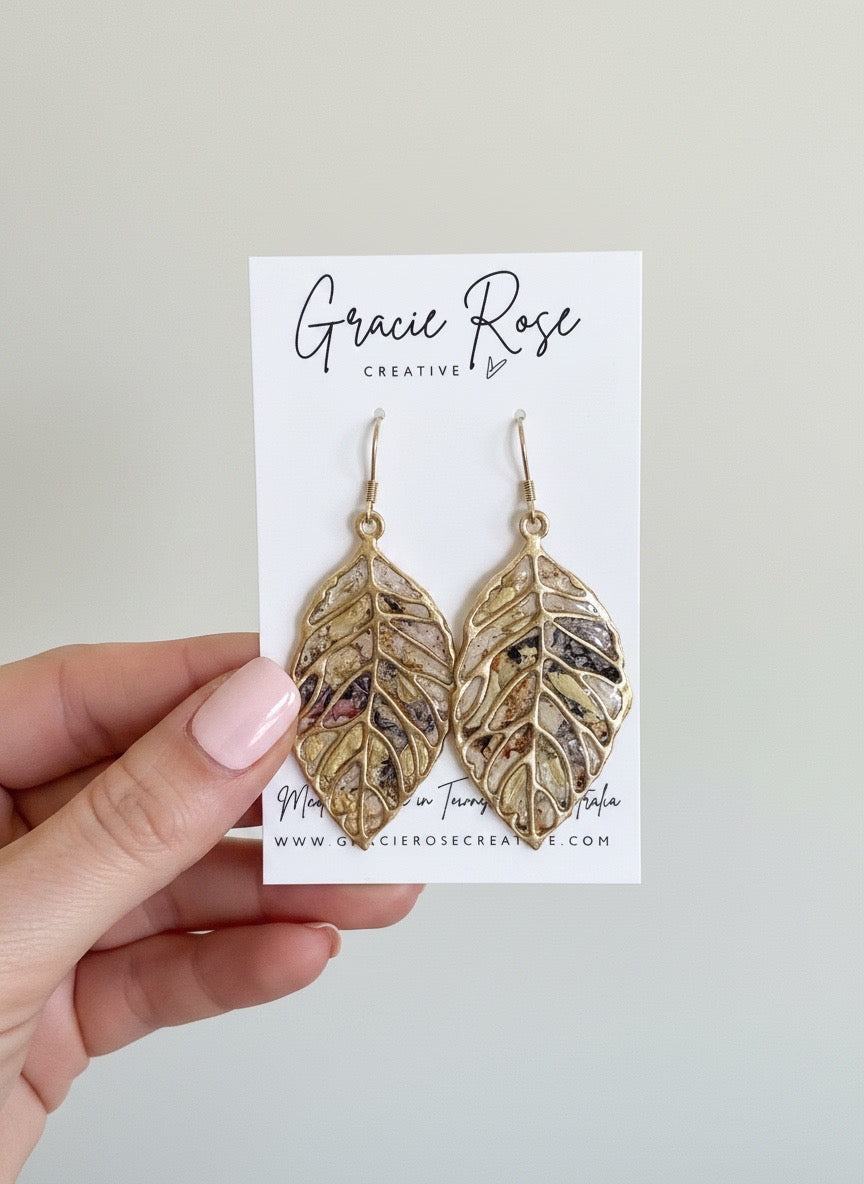 Gilded Leaves (marbled)