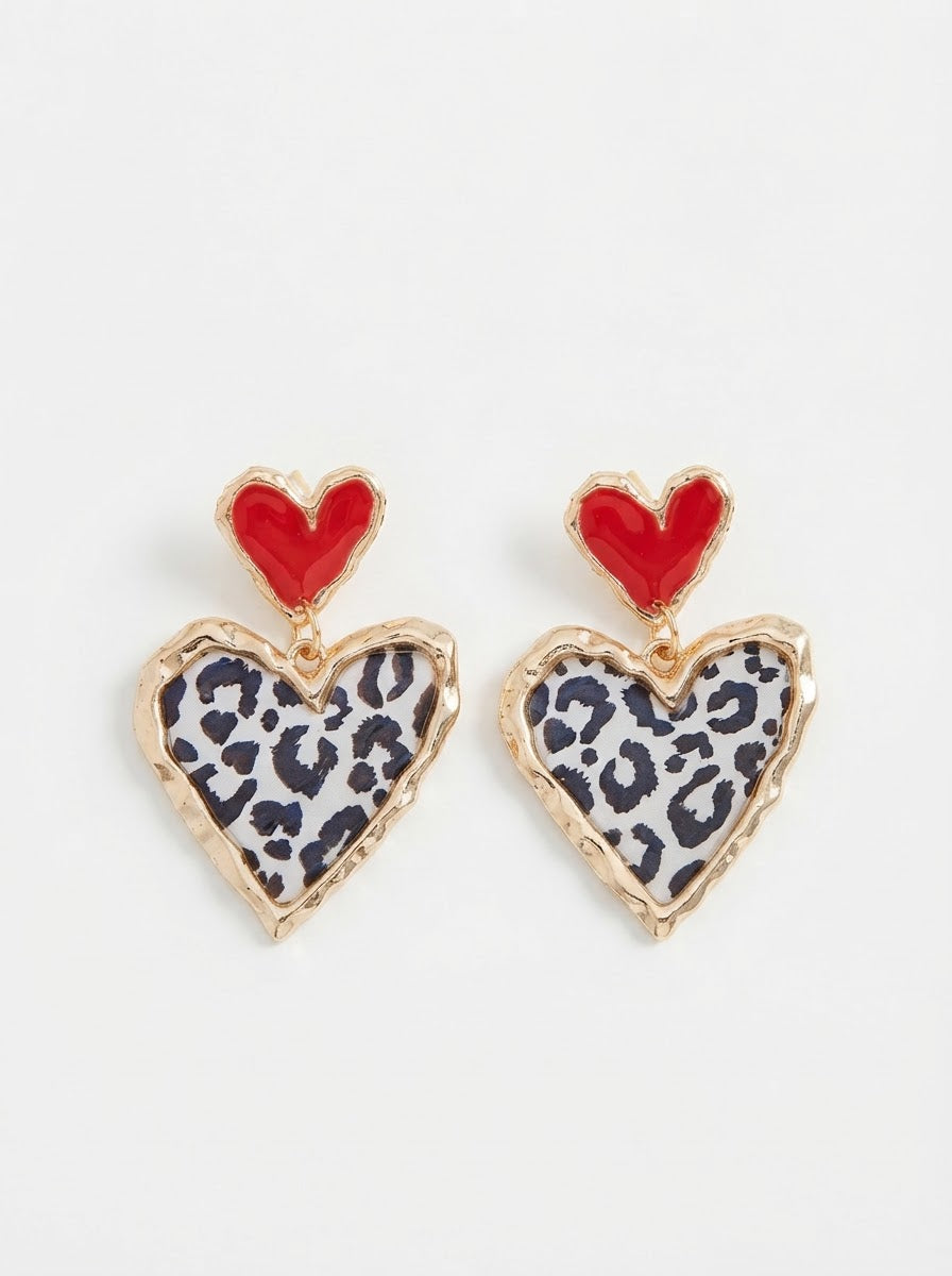 Cross Your Heart (mini red monochrome)