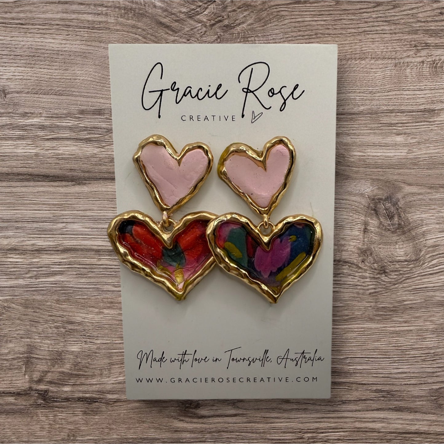 Cross Your Heart (mini floral)