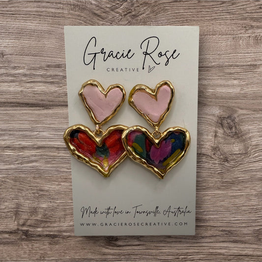 Cross Your Heart (mini floral)