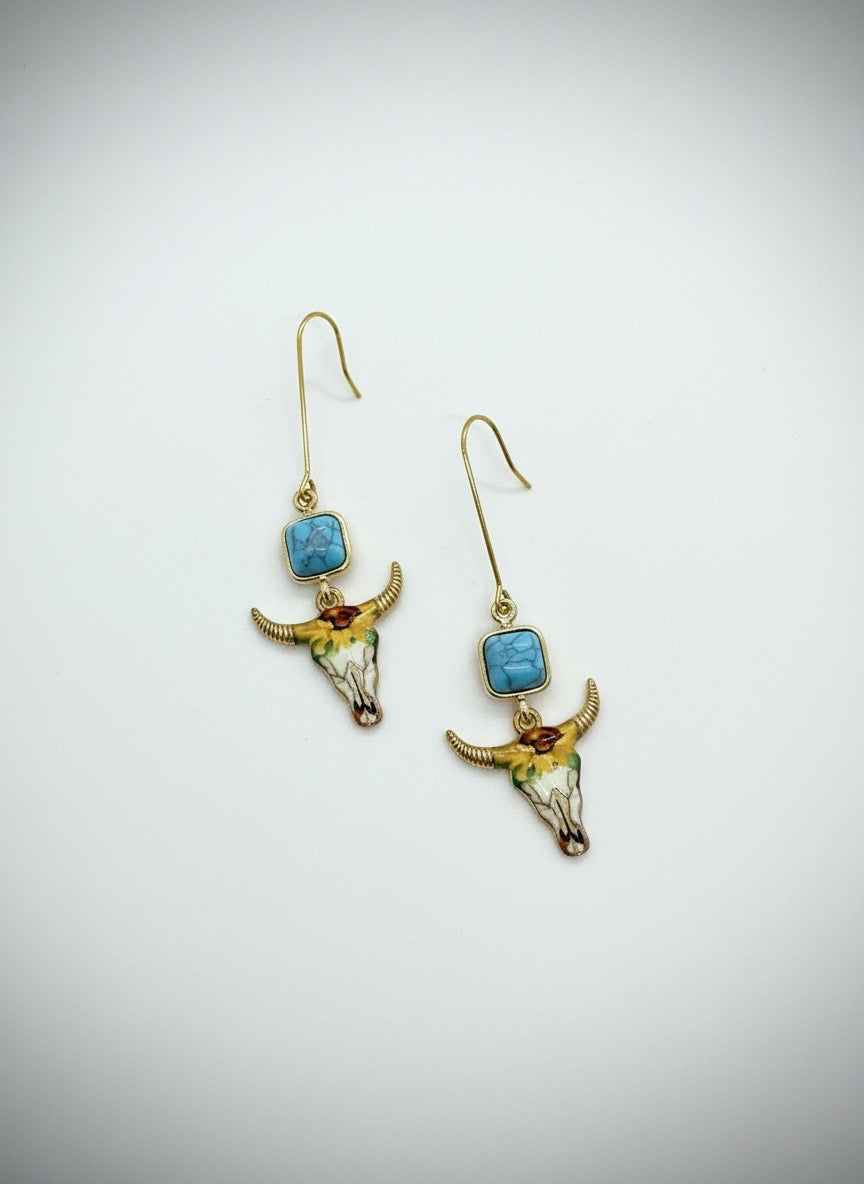 Desert Spirit Skull Earrings (Copy)