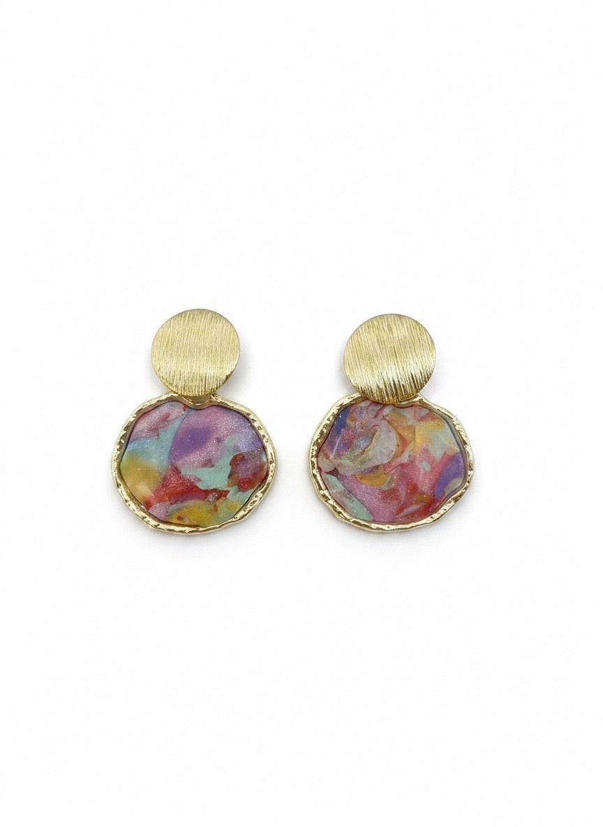 The Confetti Marble Discs