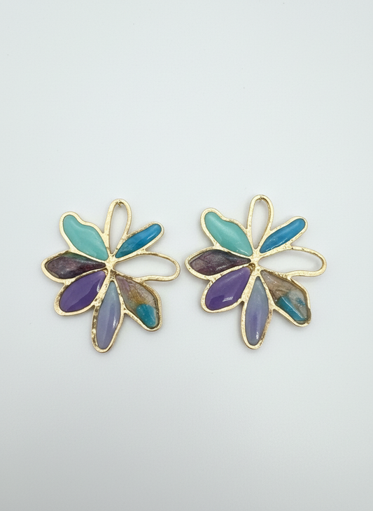 The Ocean Bloom Earrings